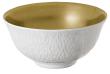 Chinese soup bowl small full gold inside - Raynaud